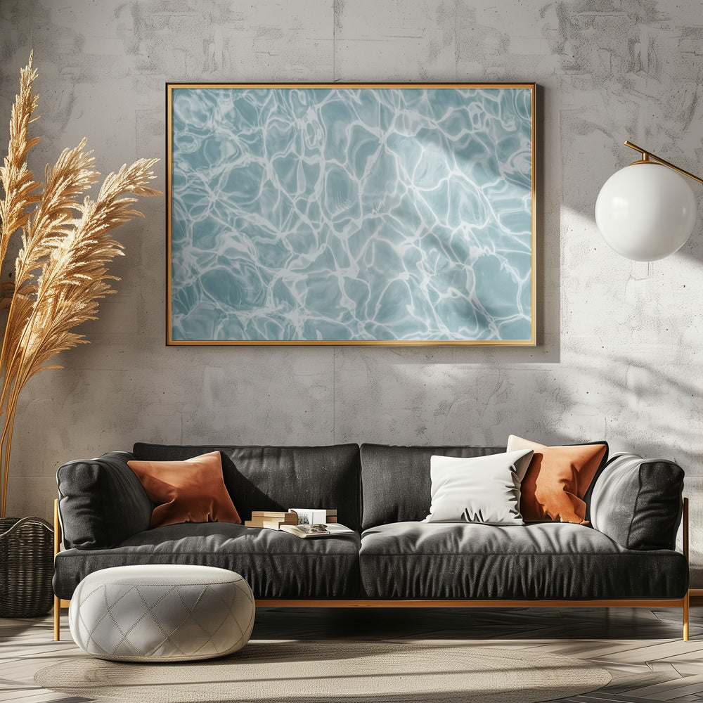 Abstraktes Wasser | Poster