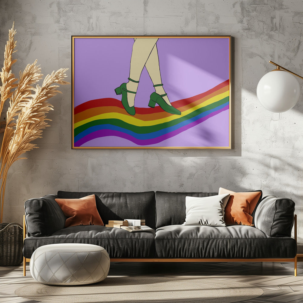 Regenbogenspaziergang | Poster