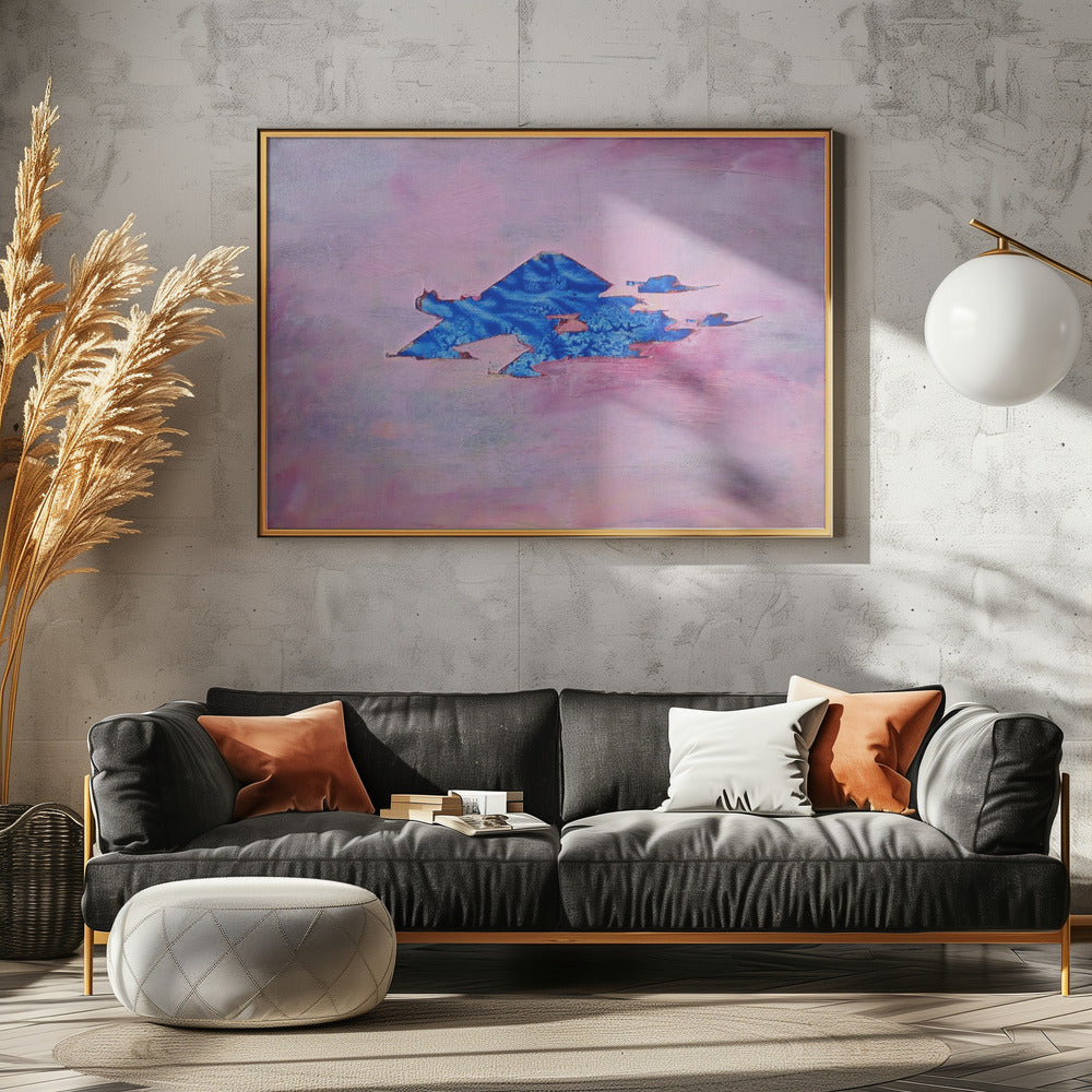 UAP, Blauer, Rosa Himmel | Poster