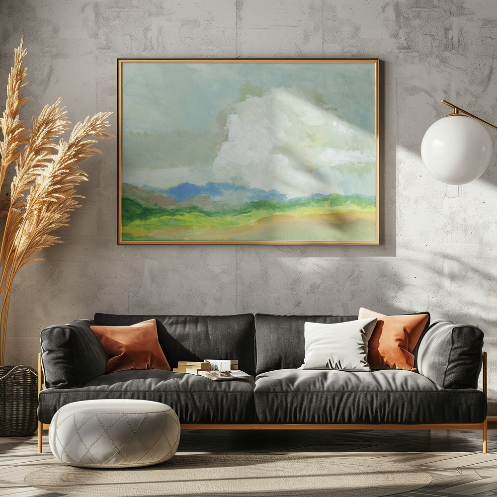 Große Wolkenlandschaft | Poster