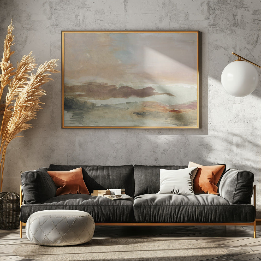 Erdtöne Landschaft 1 | Poster
