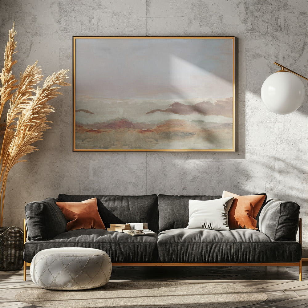Erdtöne Landschaft 2 | Poster