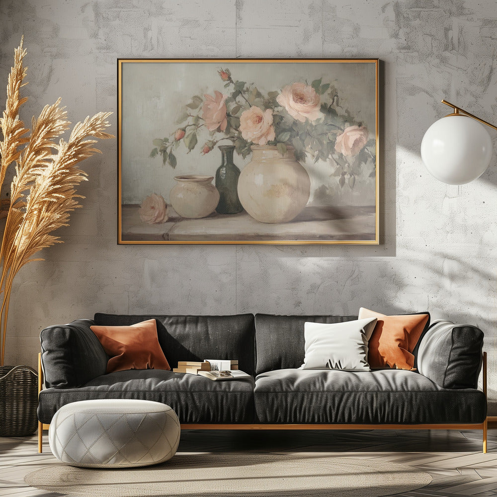 Blumen in der Vase | Poster