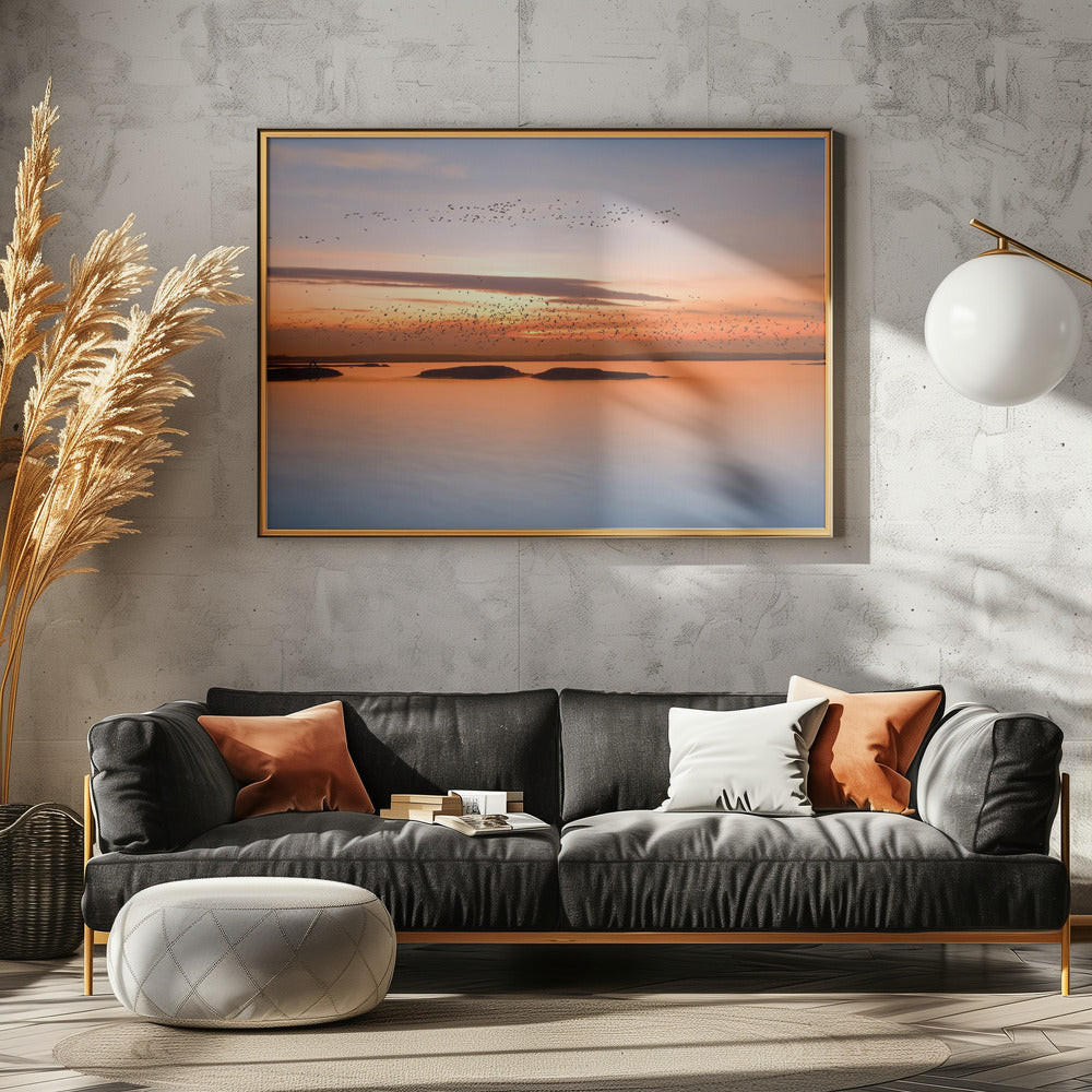 bei Sonnenuntergang | Poster