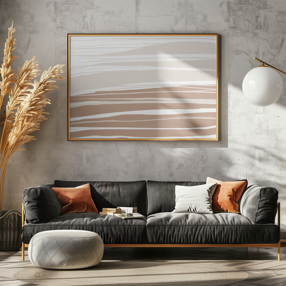 Serene Clay Bands | Poster