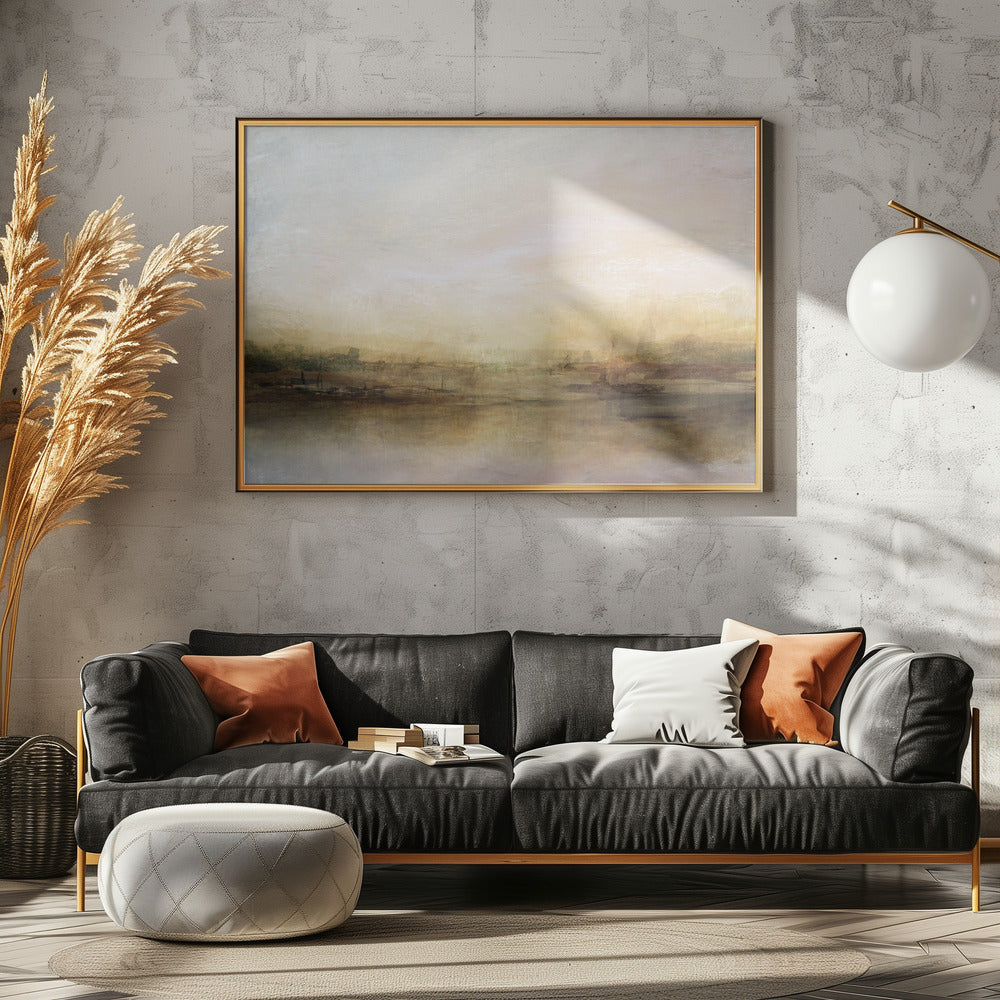 Abendfluss | Leinwand