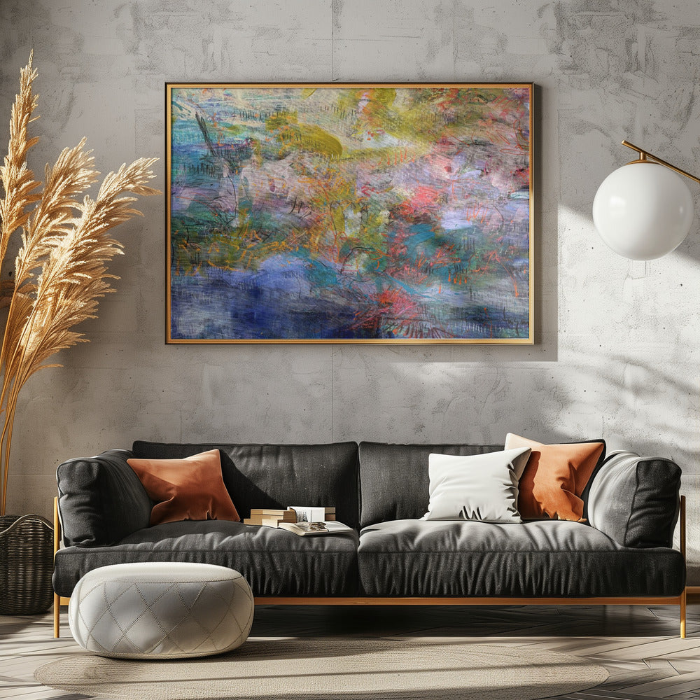 Expressionistische Inschrift | Leinwand