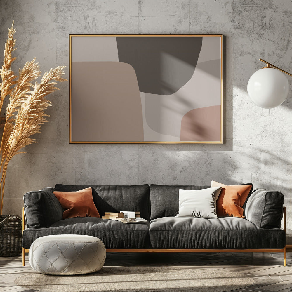 Harmonie erdiger Töne | Poster