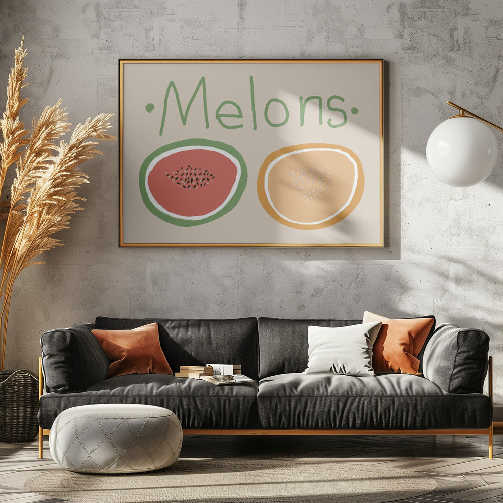Melonen | Poster