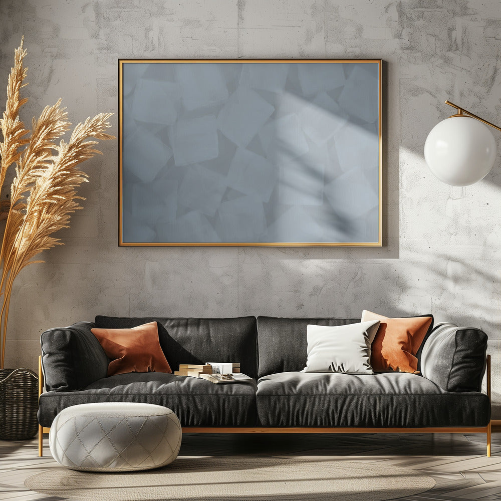 Weiche quadratische Pinselstriche | Leinwand