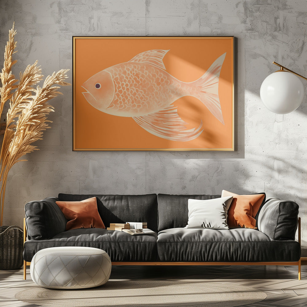 Fantasiefisch | Leinwand