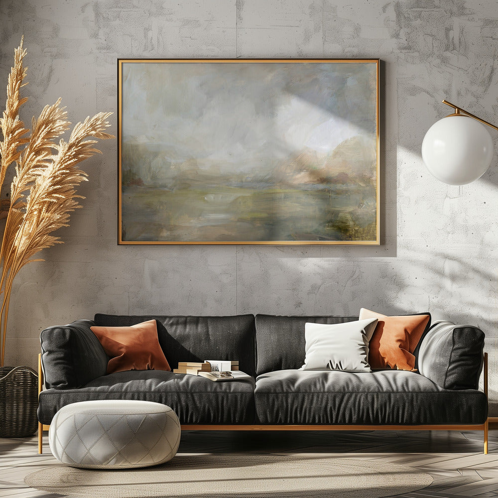Misty Morning Vista | Canvas