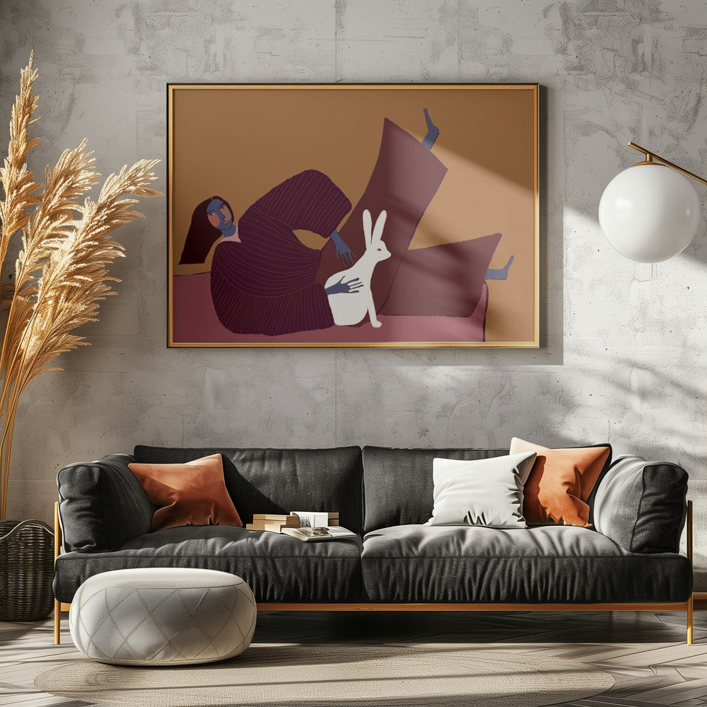 Rabbit lover | Poster