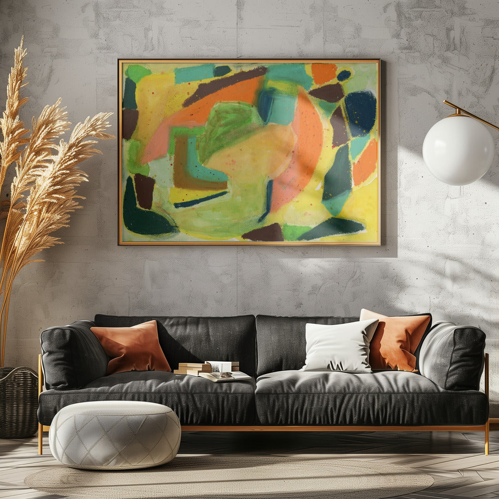 Aquarell & Pastell Abstrakt | Leinwand