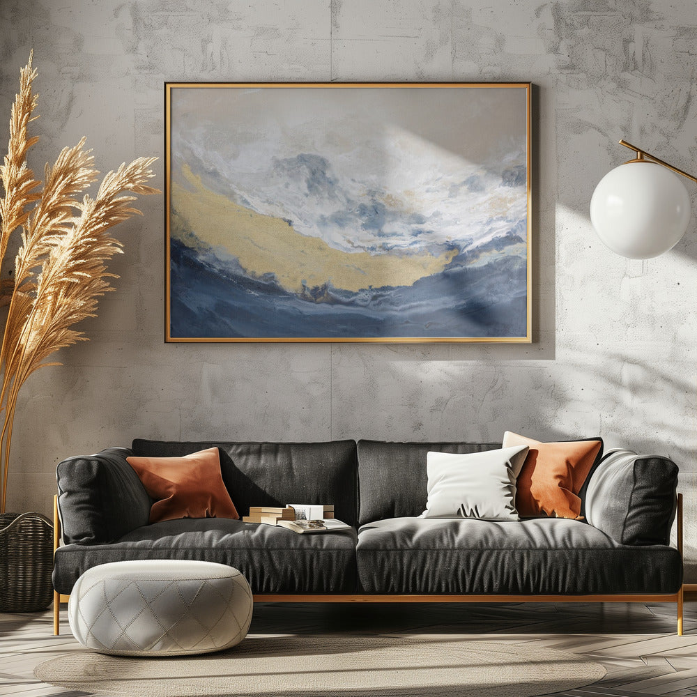 Goldene Horizontwelle | Poster