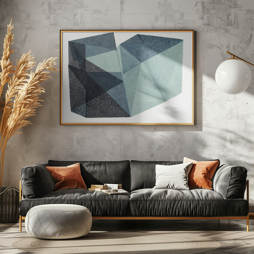 Polygonale Form III. | Leinwand
