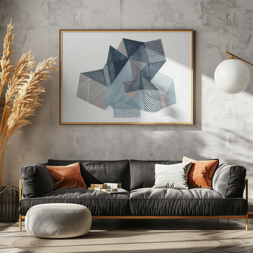 Polygonale Form I. | Leinwand