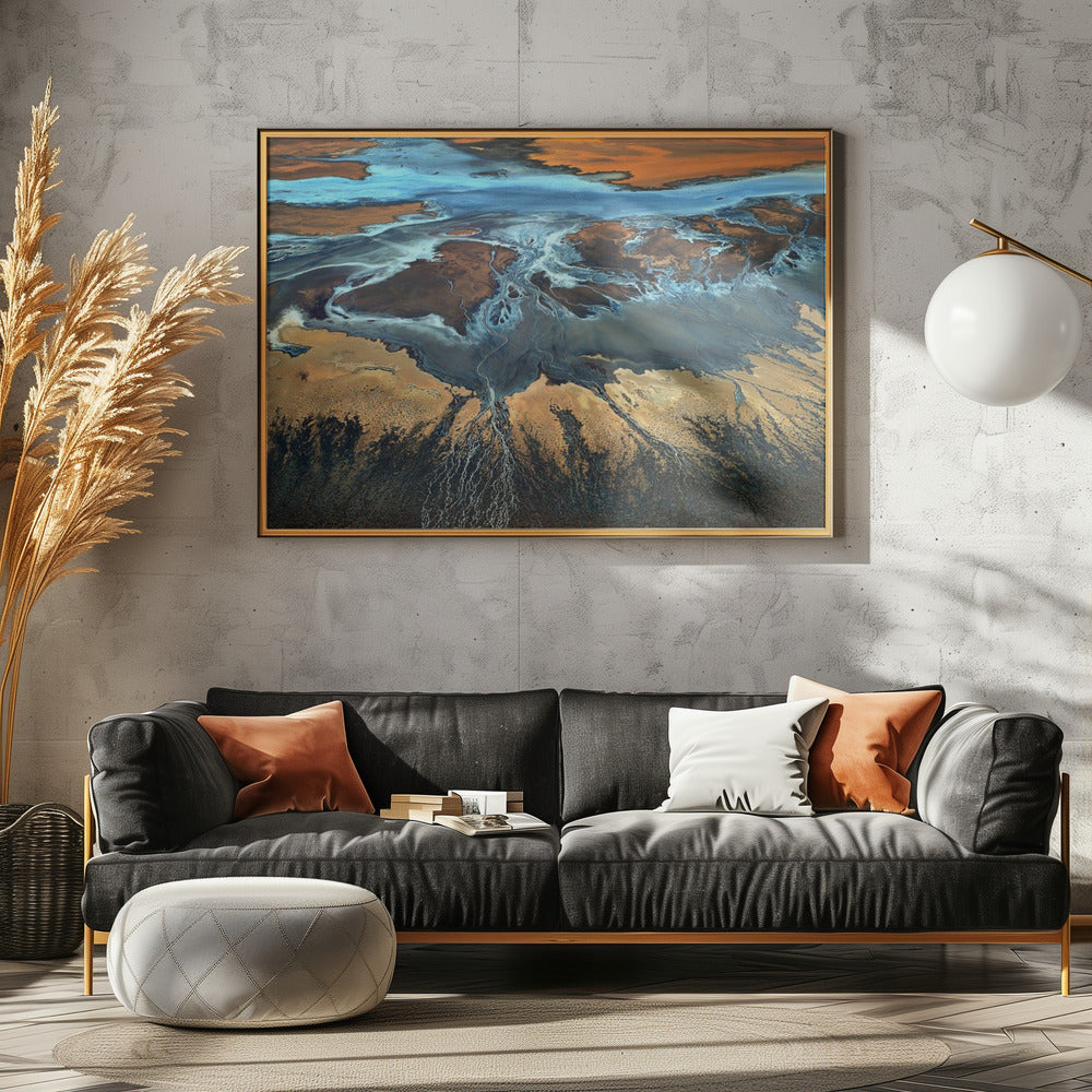 California Aerial - The Desert From Above | Canvas