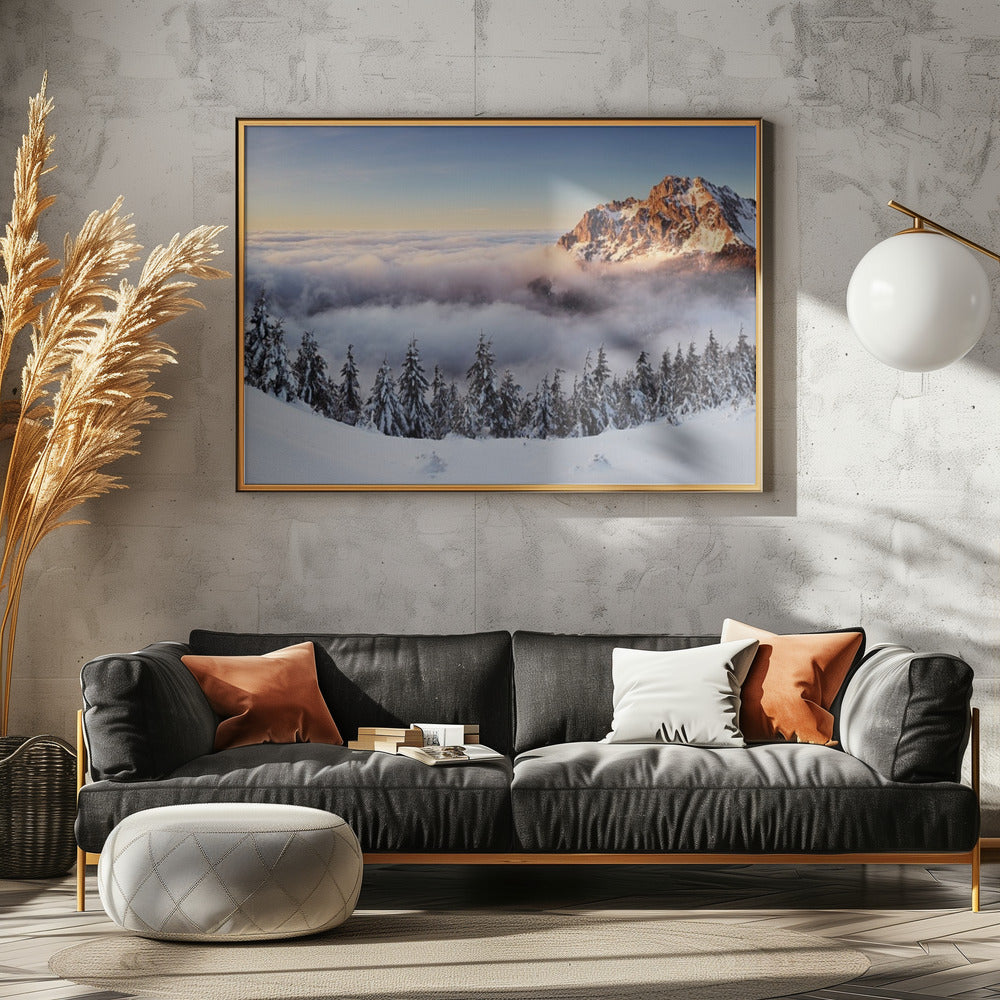 Golden Peak | Canvas
