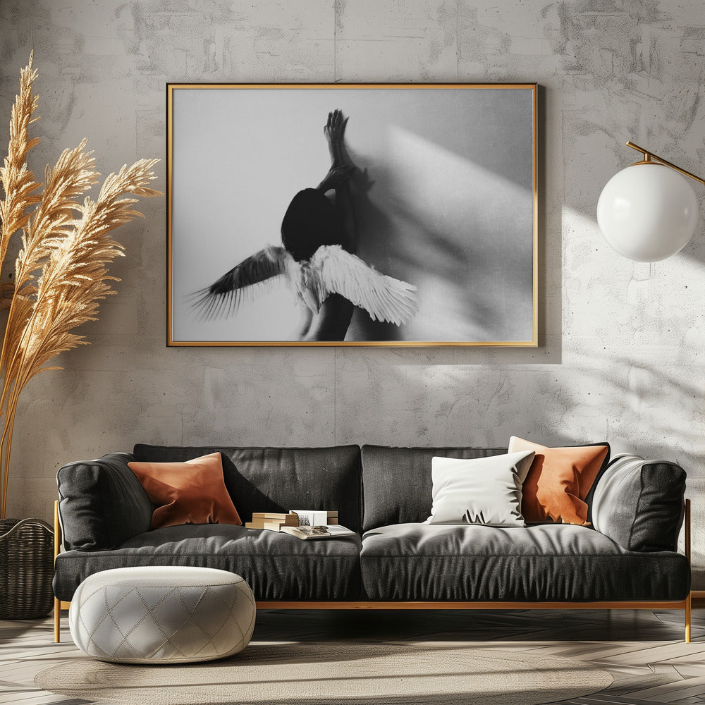 nicht fliegen | Leinwand