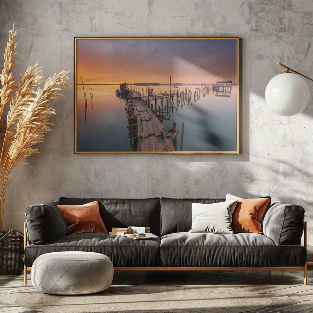 Das letzte... Licht | Leinwand