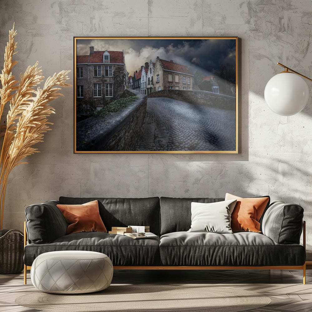 an evening in Bruges | Canvas