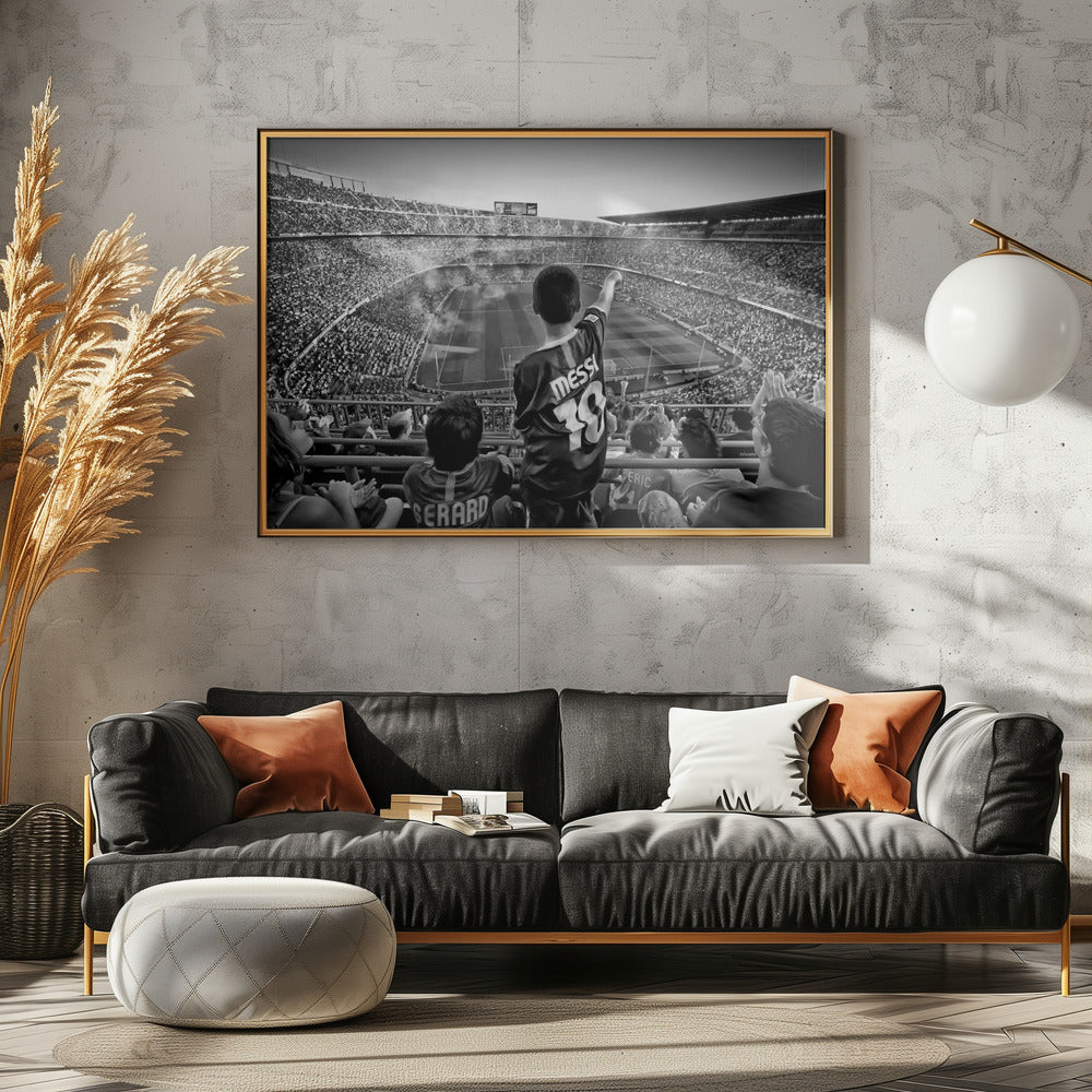 Kathedrale des Fußballs | Poster