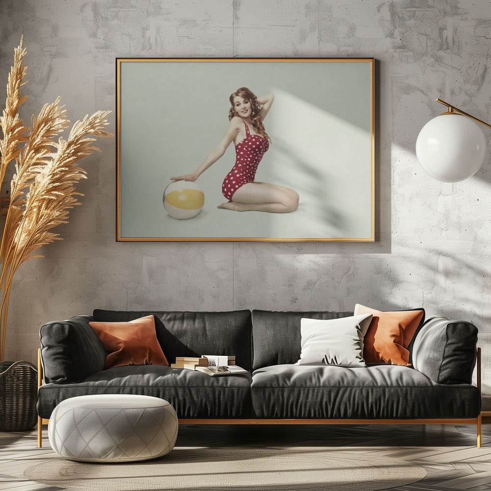 Strand Pin-up | Leinwand