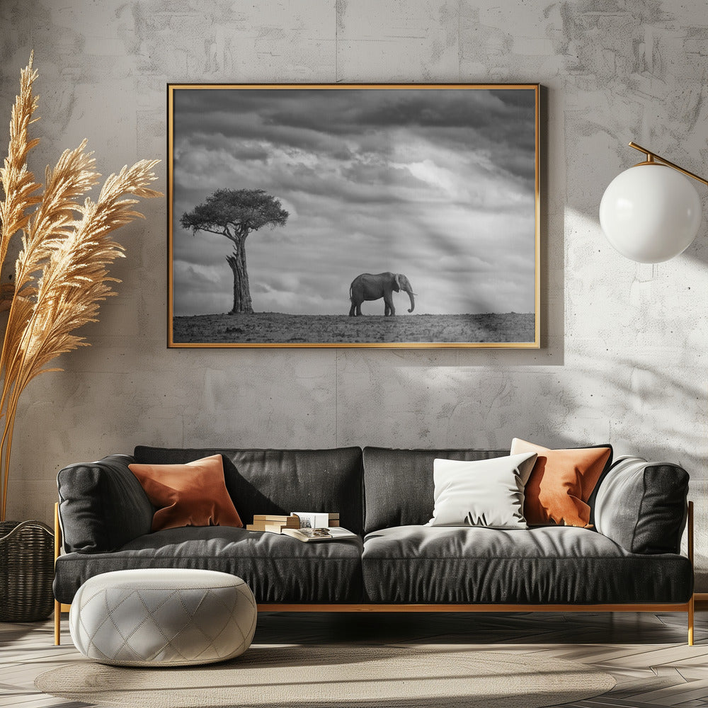 Elefantenlandschaft | Leinwand