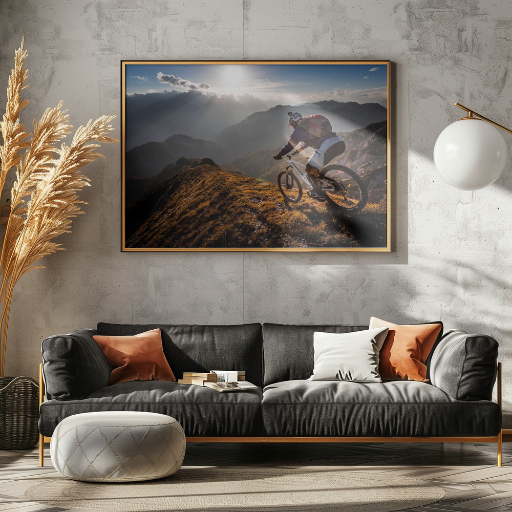 Der Ruf des Berges | Leinwand