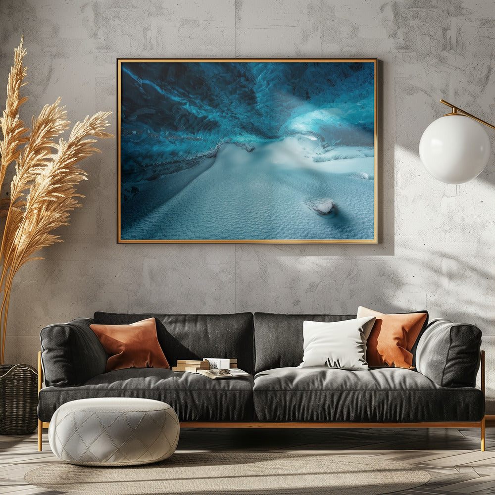Versteckte gefrorene Welt | Leinwand