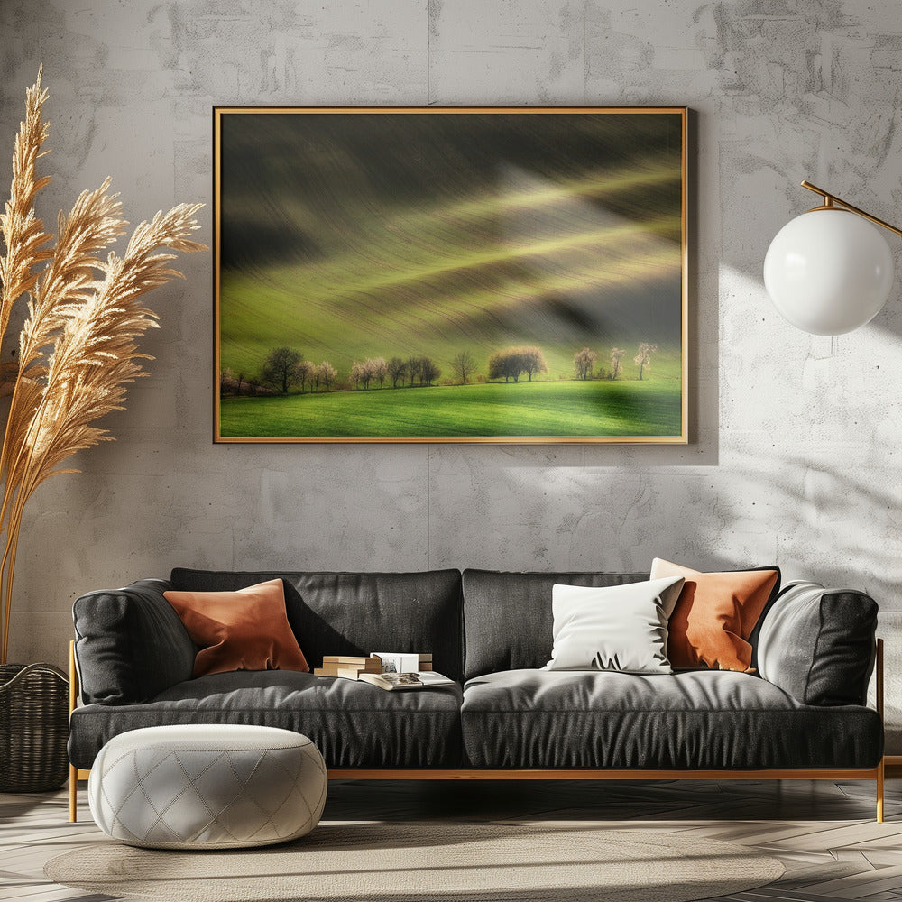 Mährische Felder | Poster