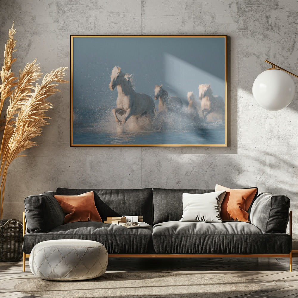 Engel der Camargue | Leinwand