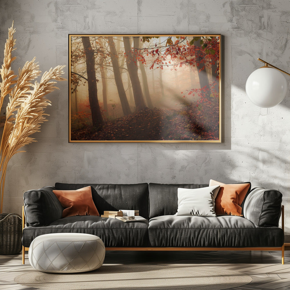 Dem Licht entgegen. | Leinwand