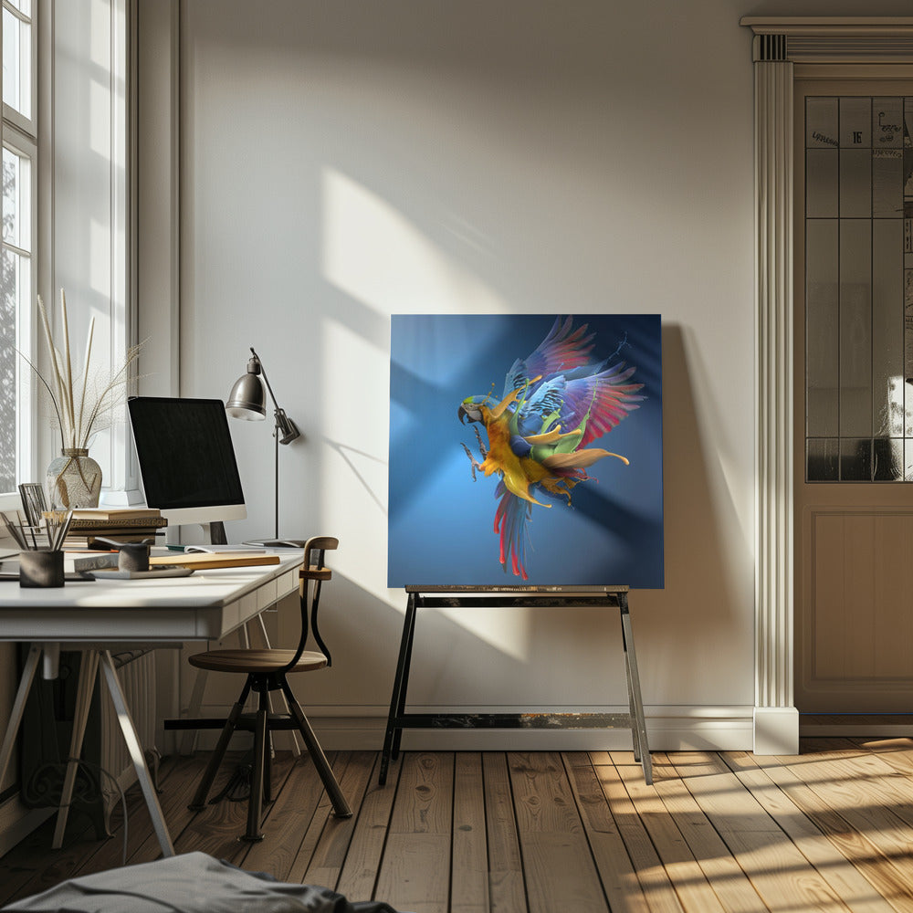 Fliegende Farben | Leinwand