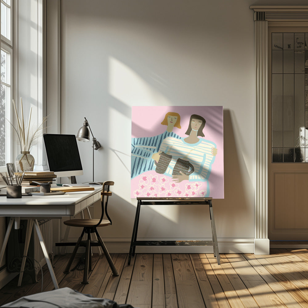 Kaffeeclub | Leinwand