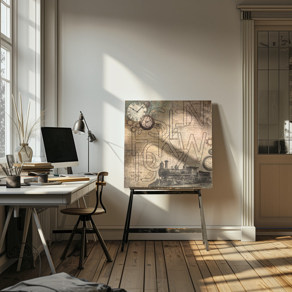 letter art 09 | Canvas