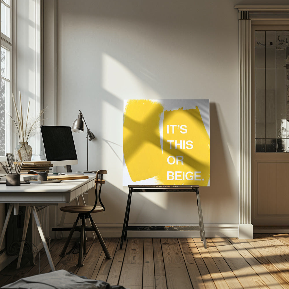 Yellow | Canvas