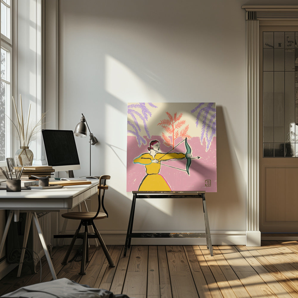 Archer's Focus | Canvas