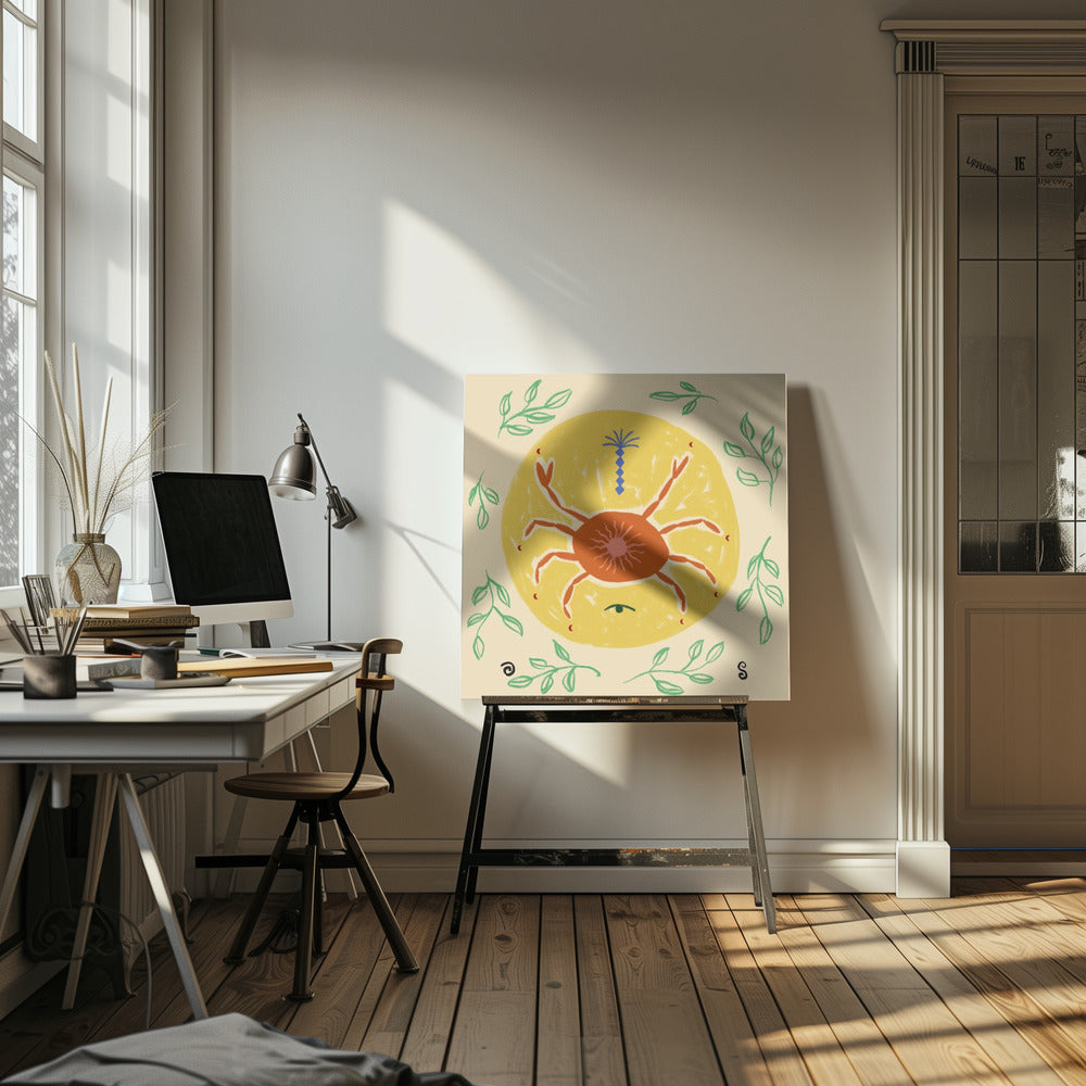 Celestial Crab Dance | Canvas