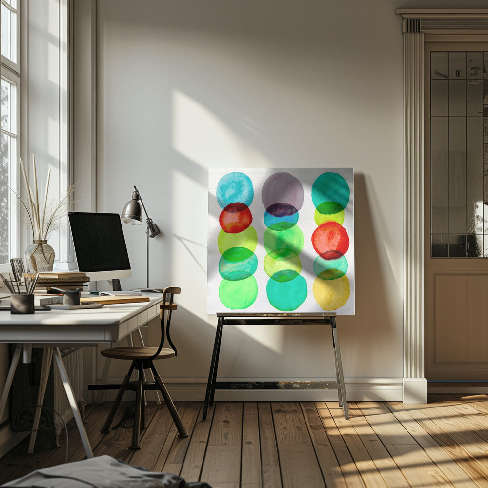 Punkte und Flecken | Leinwand