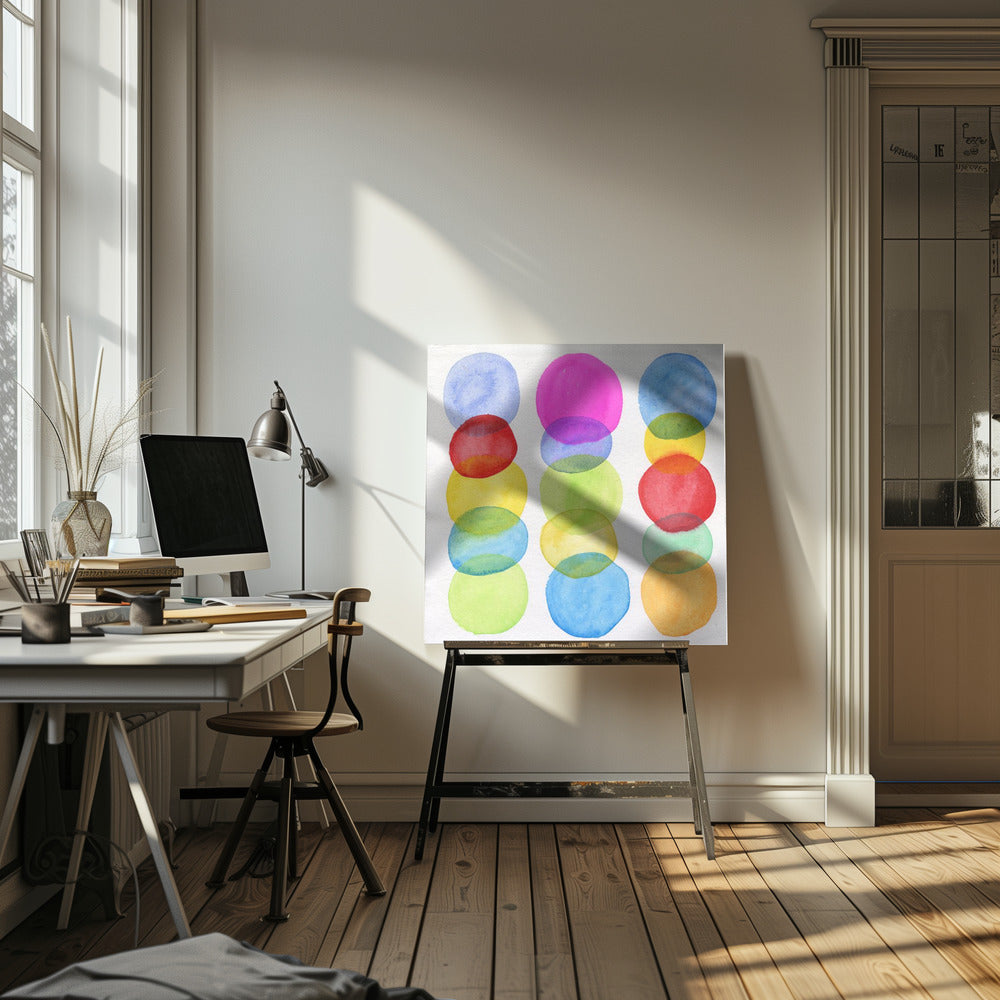 Punkte und Flecken | Leinwand