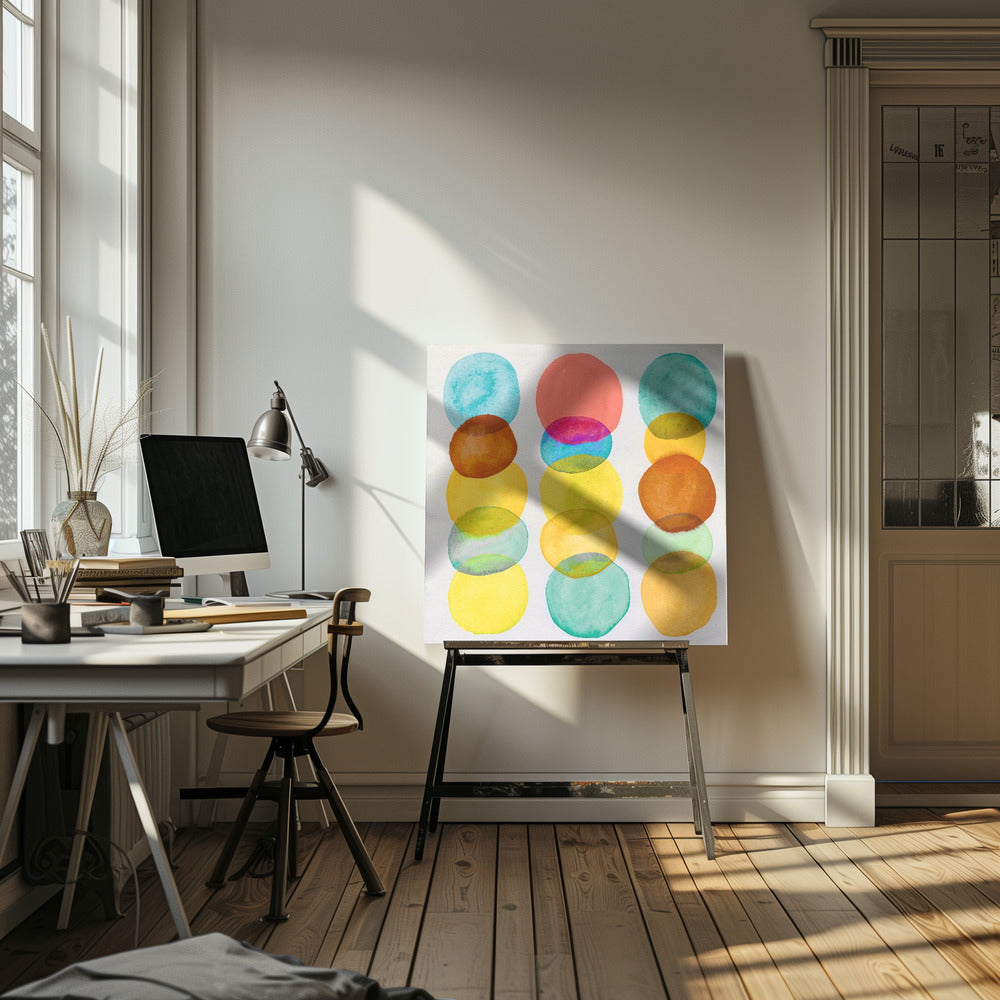 Punkte und Flecken | Leinwand
