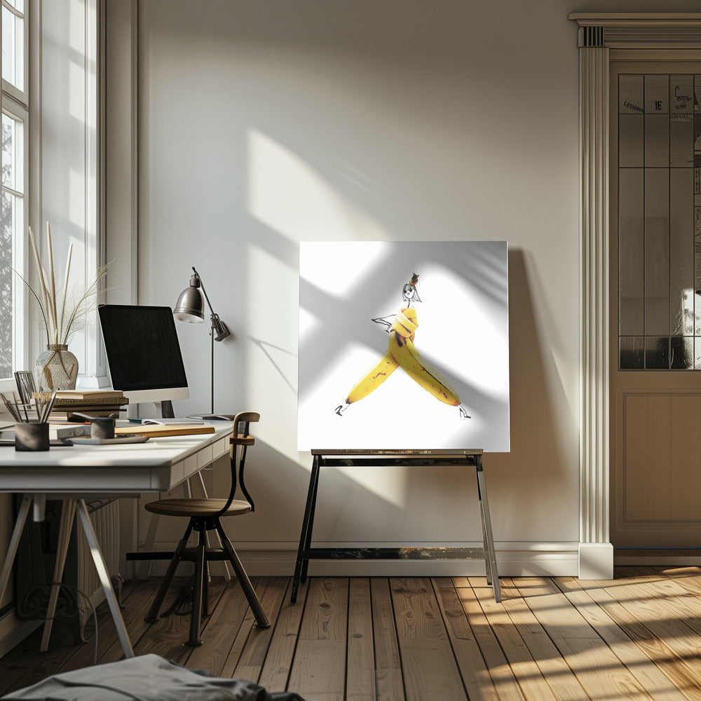 Die Banane | Leinwand