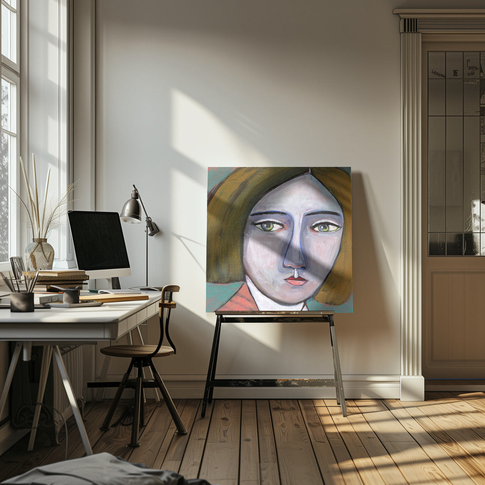 Frauengesicht | Leinwand