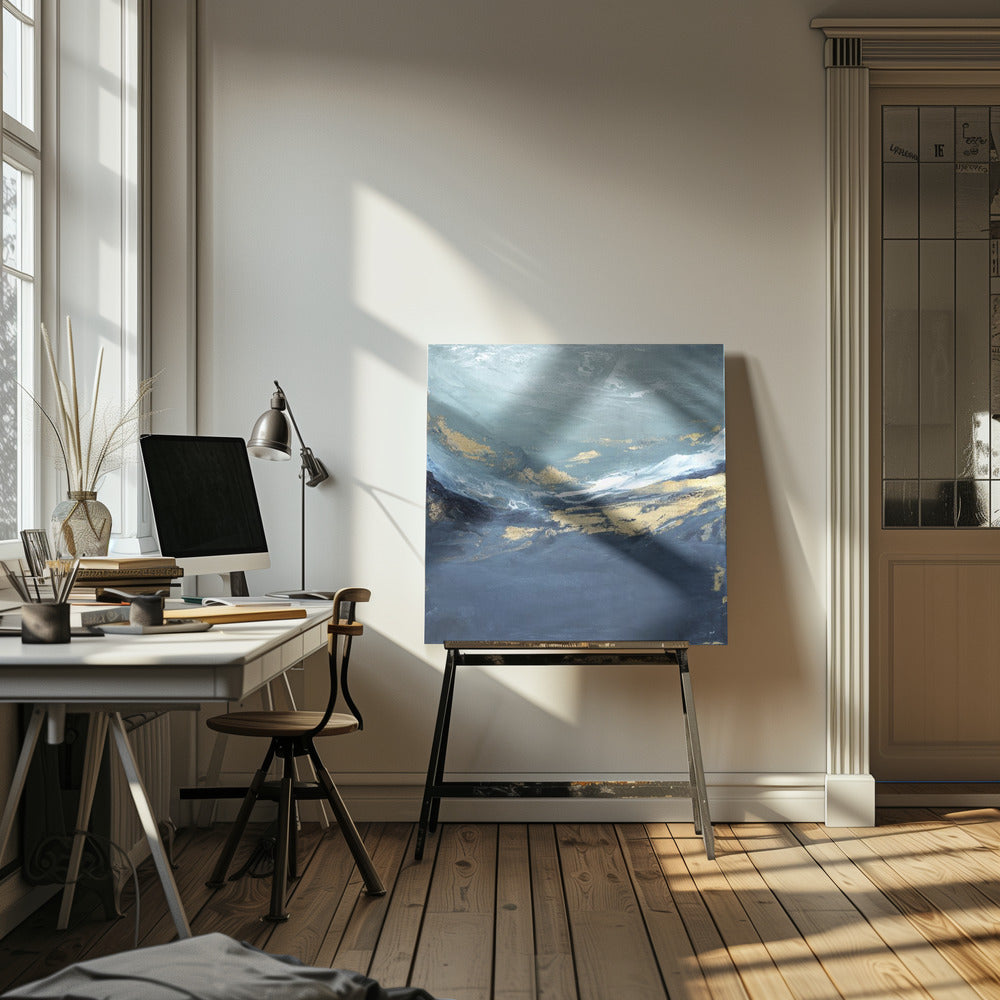 Eine friedliche Meereslandschaft | Leinwand