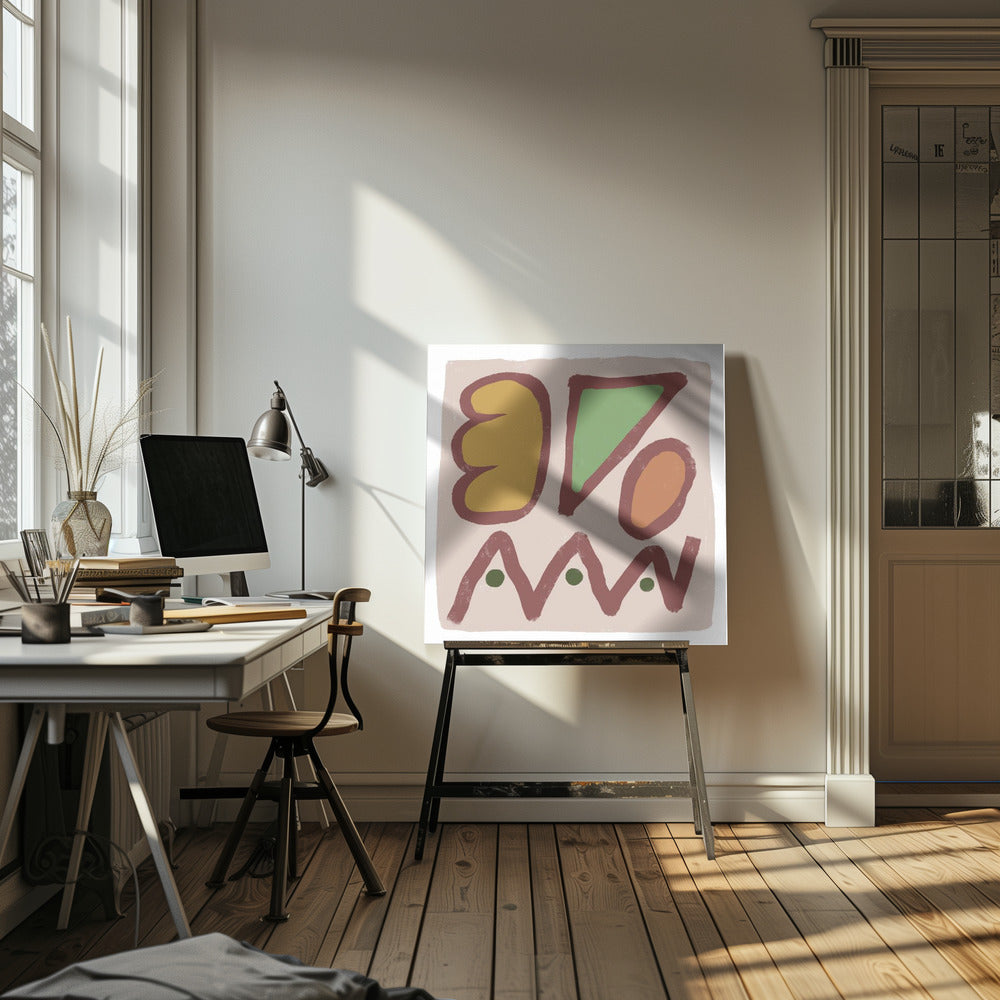 Moderne Kunstformen | Leinwand