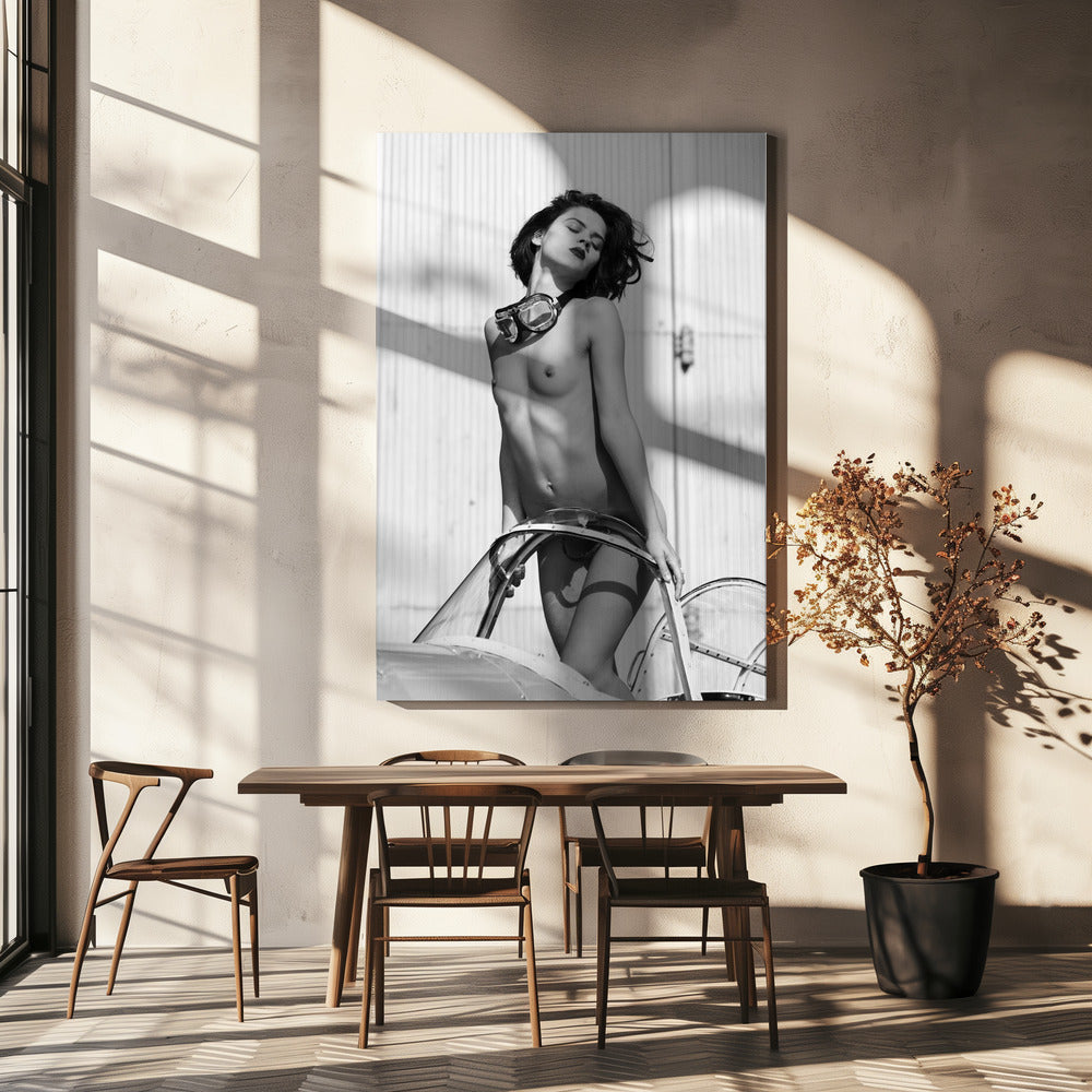 On the airport | Canvas