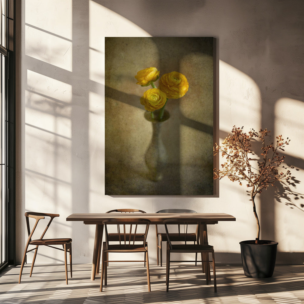 Gelbe Butterblumen | Leinwand
