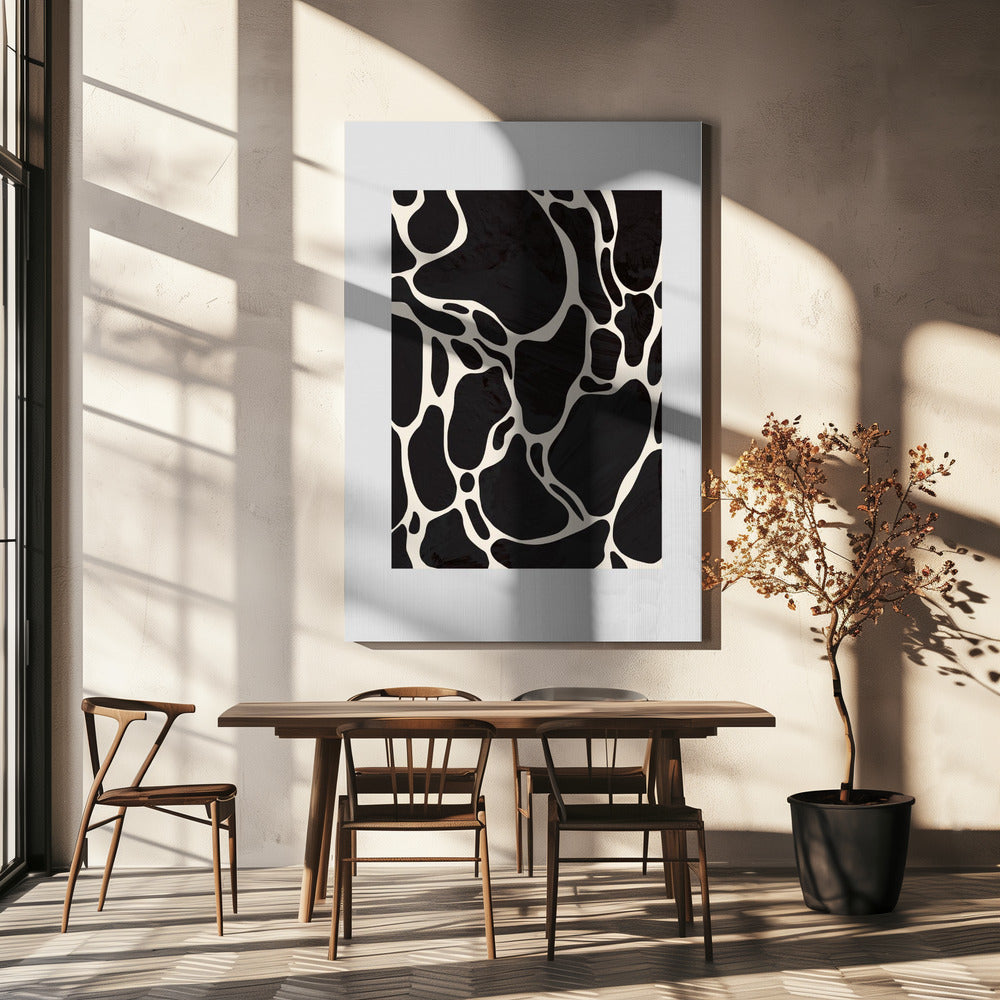 Giraffe Grey | Canvas